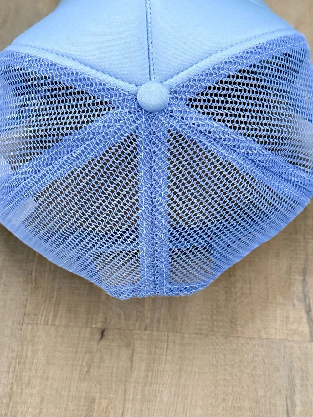 Dolly Parton Light Periwinkle Blue Butterfly Adjustable Trucker Women’s Hat